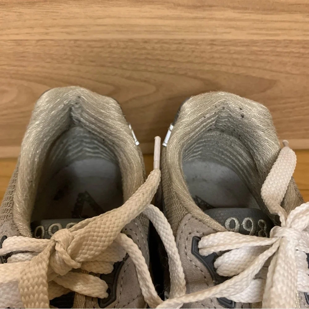 New Balance 998 Men's Grey Sneakers - Size 7